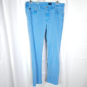 Adriano Goldschmied Womens 29R 31x27 The Stevie Ankle Slim Straight Denim Jeans